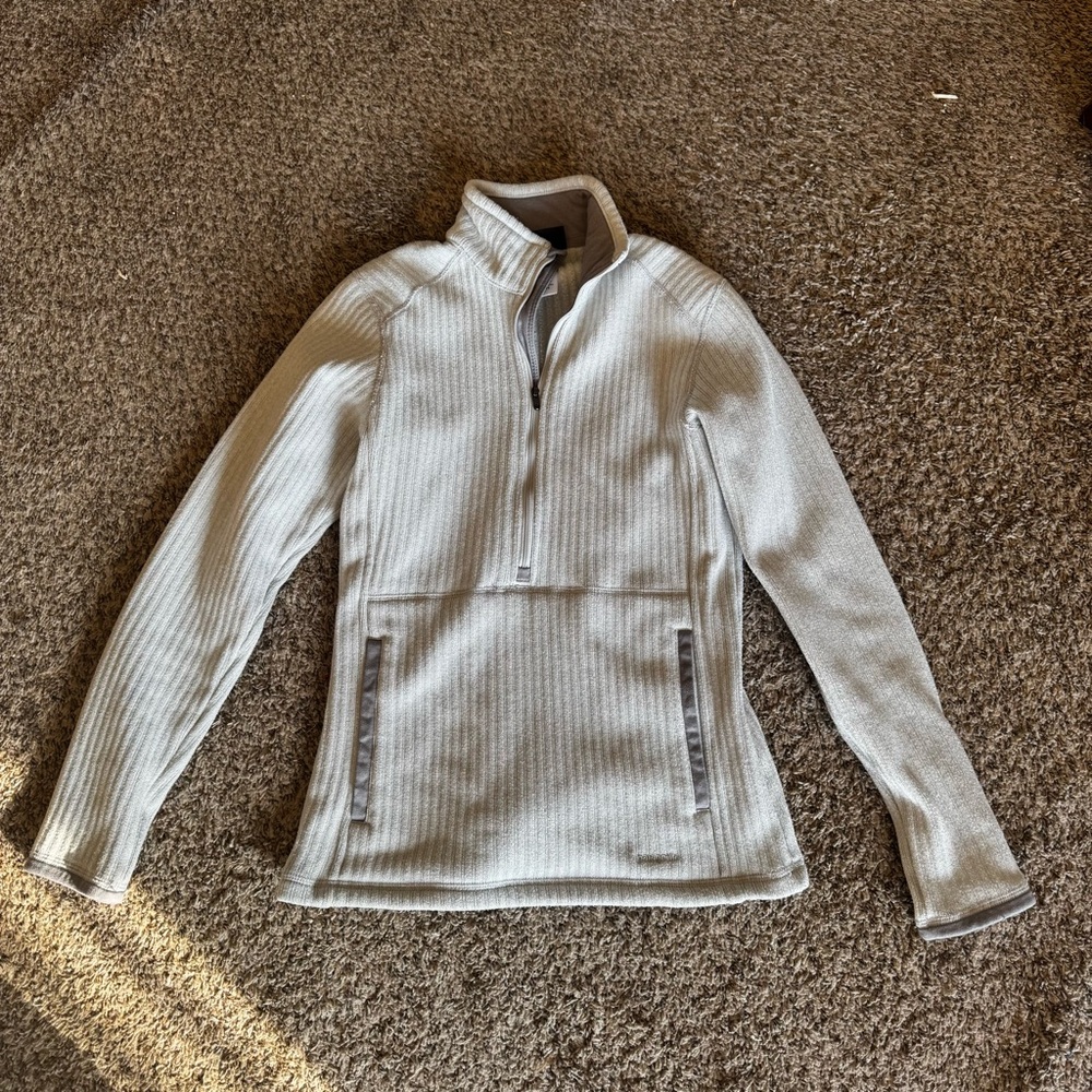 Patagonia Women’s XS‎ 1/2 Zip Better Sweater Fleece Striped Jacket